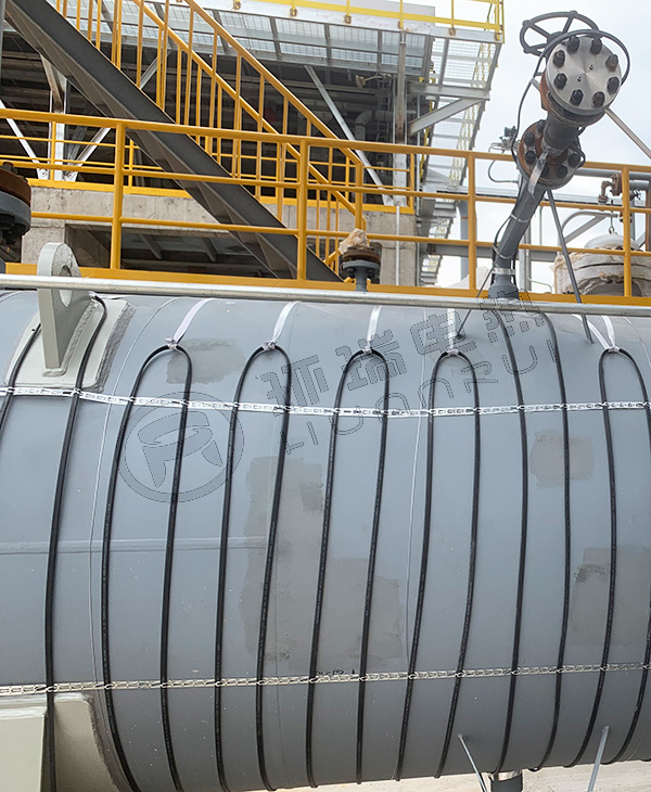 儲罐電伴熱安裝圖